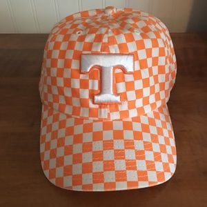 University of Tennessee Orange Checked Ball Cap